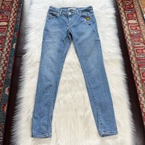 Levi’s 711 Skinny Star Embellished Jeans